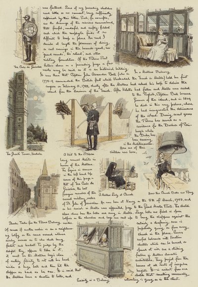 Egy alárendelt első benyomásai Máltáról (chromolitho) alkotó: Adrien Emmanuel Marie